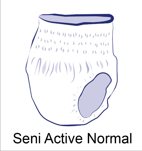 Seni Active Normal Elastyczne majtki chłonne roz. S (10 szt.)