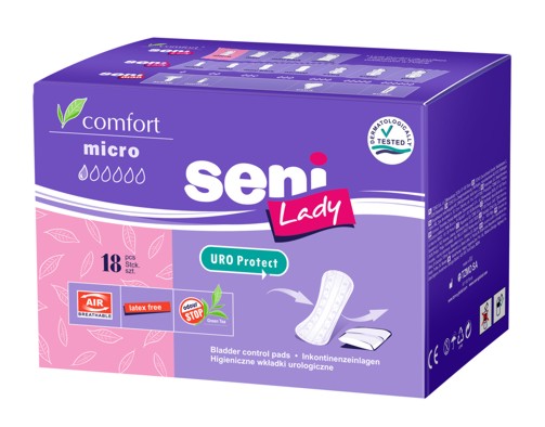 Wkładki urologiczne dla kobiet Seni Lady Micro - 20 szt.