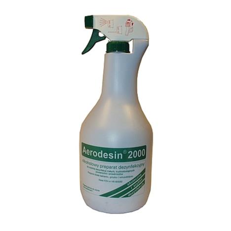 Aerodesin płyn do dezynfekcji butelka 1 litr ze spryskiwaczem