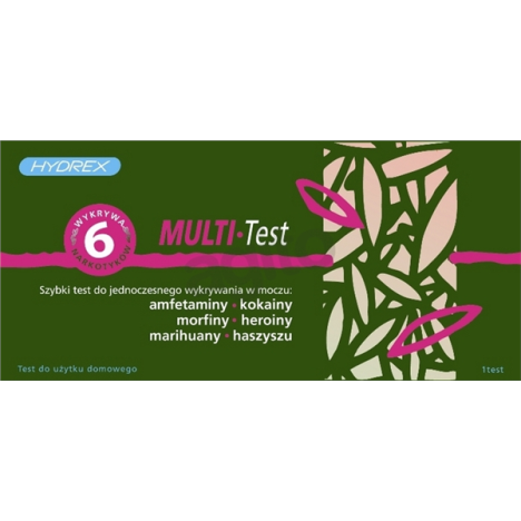 Multi 4 Panel (AMP/COC/MOR/THC) test narkotykowy 5szt.