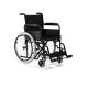 Wózek inwalidzki stalowy H011 z szybkozłączką i regulacją kąta podnóżków roz. 48 cm