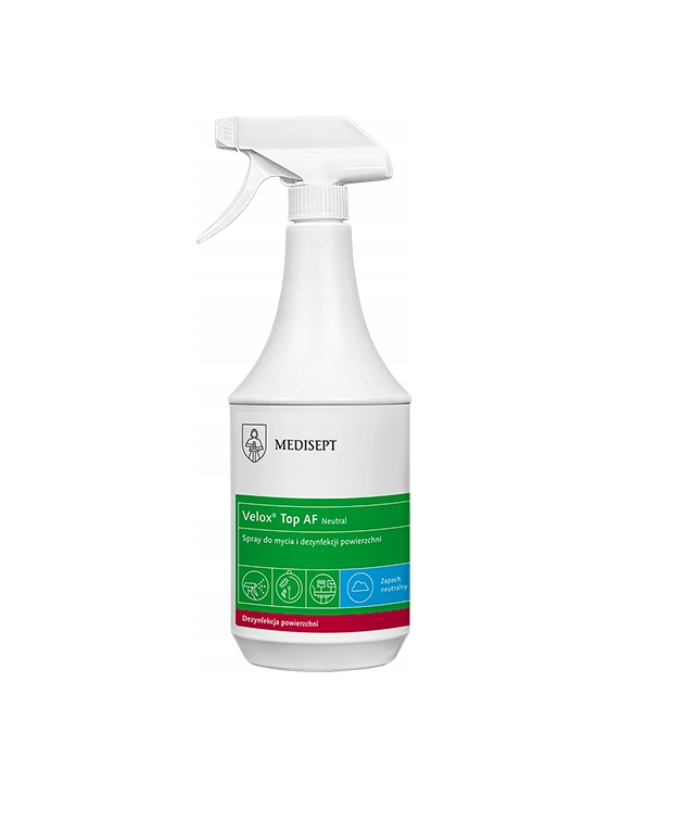 Velox Spray 1L- płyn do dezynfekcji powierzchni grapefruitowy ze spryskiwaczem