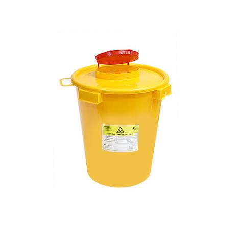 Pojemnik na ostre odpady medyczne STANDARD 6L żółty