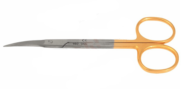 Nożyczki Iris TC zakrzywione 11,5 cm - 1 szt.