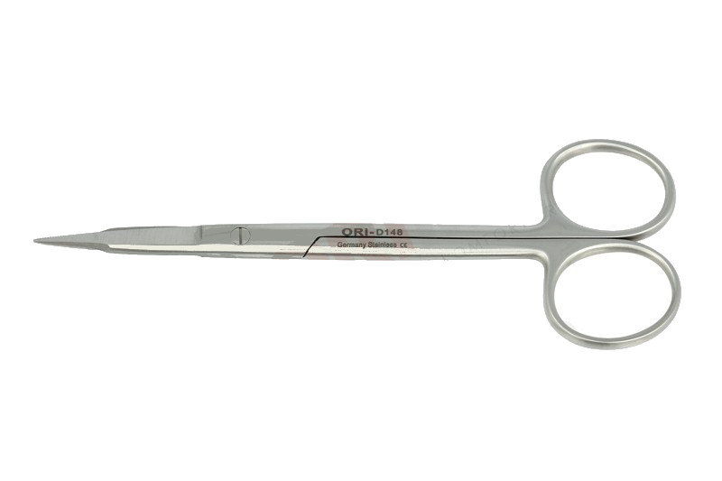 Nożyczki Goldmann Fox proste, ostro-ostre, ząb., dł. 13 cm- 1 szt.