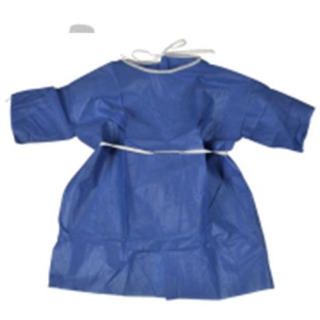 Koszula operacyjna dziecięca, niebieska - 100 szt.