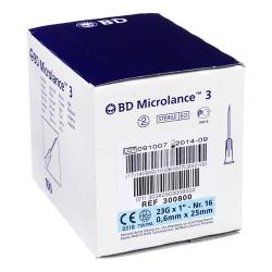 Igły BD Microlance 0,6 x 25 - 100 szt.
