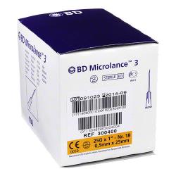 Igły BD Microlance 0,5 x 25 - 100 szt.