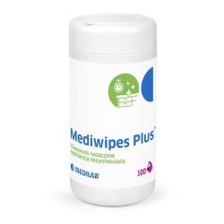 Chusteczki alkoholowe Mediwipes PLUS w tubie 100 szt. 