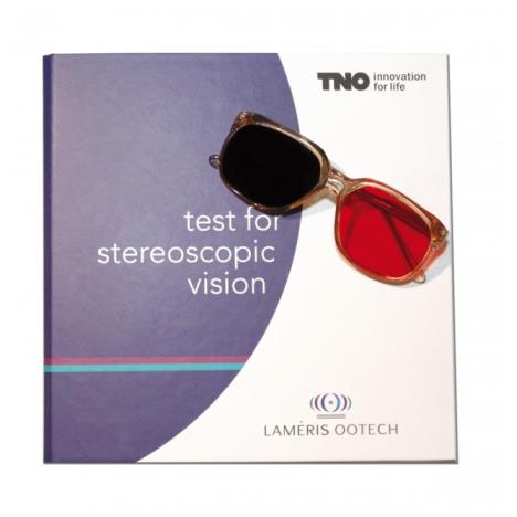 Stereotest TNO - komplet z okularami