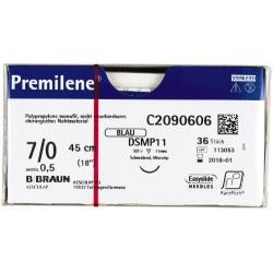 Szwy chirurgiczne Premilene® 6/0 45CM DSMP13 - niewchłanialne - 36 szt.