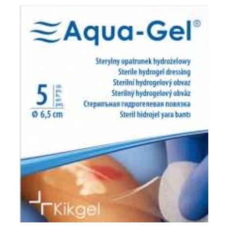 Sterylny opatrunek hydrożelowy Aqua- Gel, Ø 5 cm, 1 op.