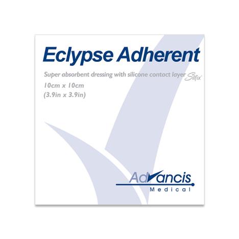 Opatrunki silnie absorpcyjne Eclypse Adherent 10 cm x 10 cm, 1 op.