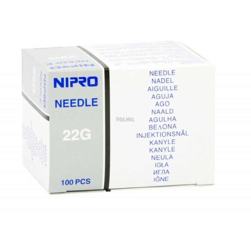 NIPRO 0,8 x 38 - igły iniekcyjne