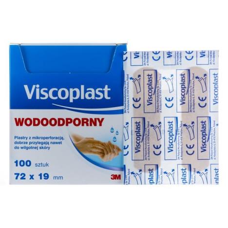 Viscoplast Plastry wodoodporne box 100 szt.