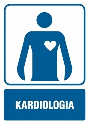 Kardiologia- piktogram z opisem