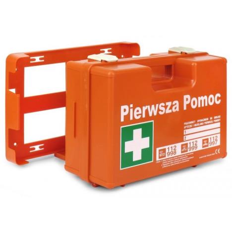 Przemysłowa apteczka pierwszej pomocy „K 10 PLUS” DIN 13164 w walizce z tworzywa