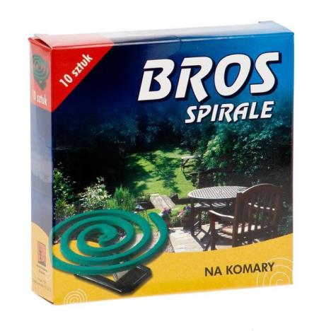 BROS spirale na komary - 10 szt.