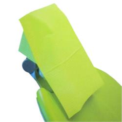 Jednorazowe pokrowce na zagłówki Dentix Pro Covers, zielone