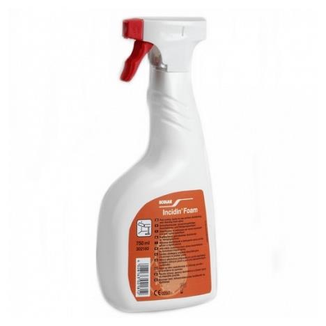 Incidin Foam bezalkoholowy preparat, dezynfekcja i mycie sprzętu medycznego, 750 ml.