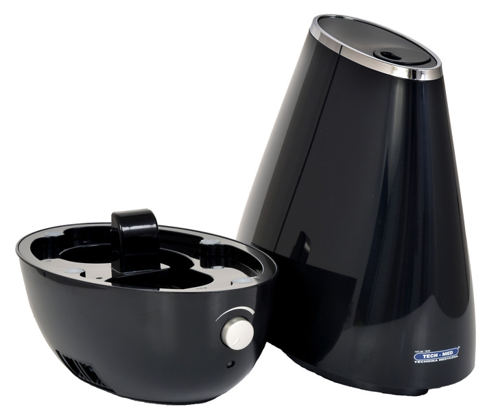 Nawilżacz powietrza ultradźwiękowy z jonizatorem TM LOTOS (czarny)