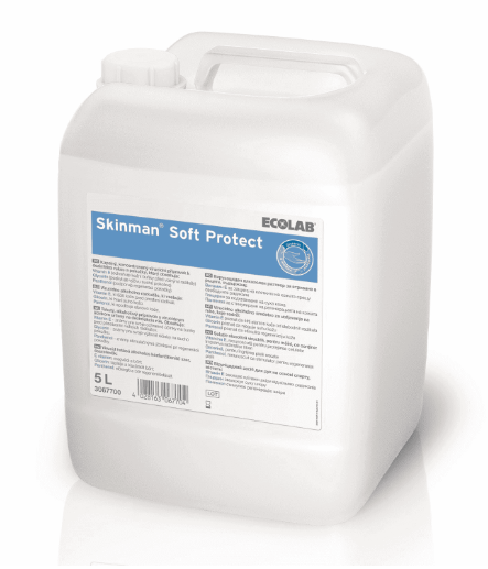Skinman Soft Protect, wirusobójczy preparat do dezynfekcji rąk, 5L