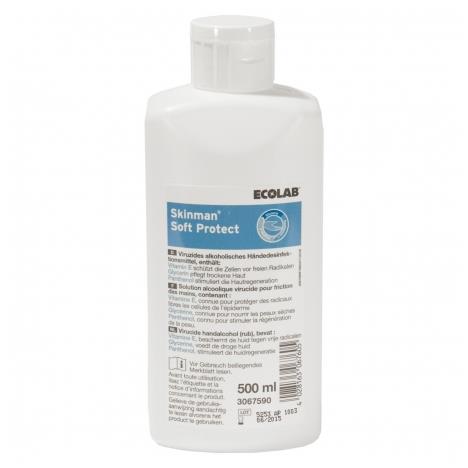 Skinman Soft Protect, wirusobójczy preparat do dezynfekcji rąk, 500ml