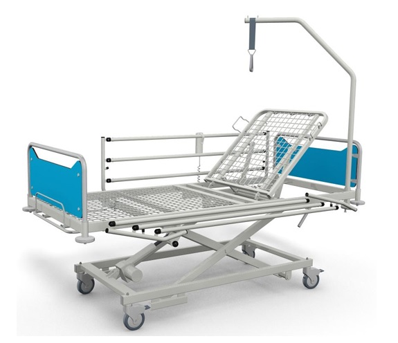 Łóżko szpitalne sterowane elektrycznie EM-01.3