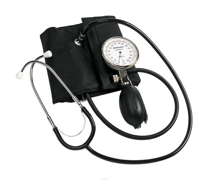 Ciśnieniomierz zegarowy ze stetoskopem Riester Sanaphon