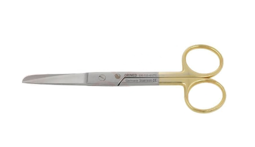 Nożyczki chirurgiczne TC proste ostro-tępe 14,5 cm