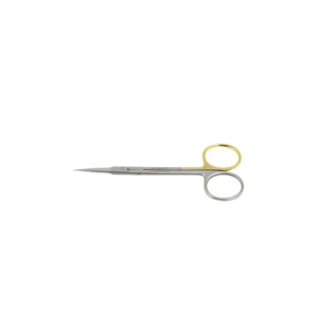 Nożyczki chirurgiczne Iris TC proste, ząbkowane 11,5 cm 