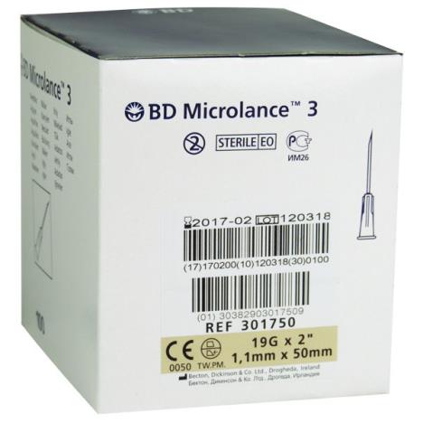 Igły BD Microlance 1,1 x 50 - 100 szt.
