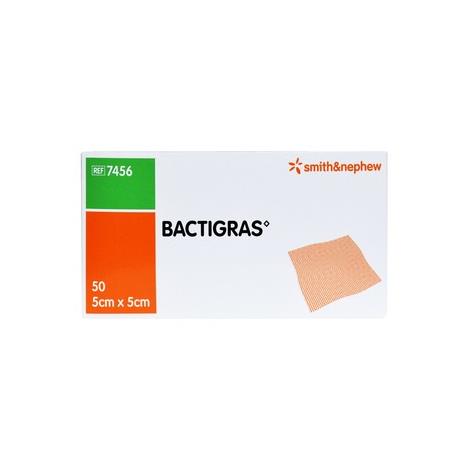 BACTIGRAS opatrunek parafinowy, jałowy 5 x 5cm, 1 op.