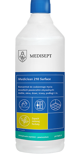 Mediclean 210 Surface Zielona herbata 1L