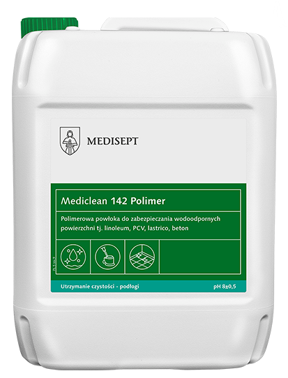 Mediclean 141 Polimer - do zabezpieczania wodoodpornych powierzchni, 5L