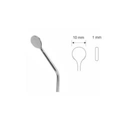 Lusterko implantologiczne, mikro, okrągłe, grubość 1 mm, śr. 10 mm, Fig. 1