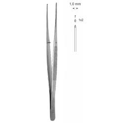 Pinceta chirurgiczna delikatna typu SEMKEN, dł. 174 mm, czubek 1 mm
