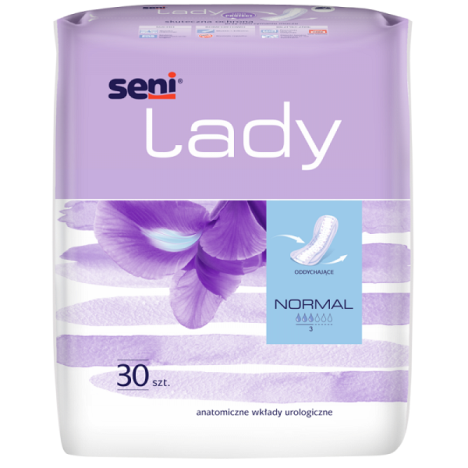 Wkładki urologiczne dla kobiet Seni Lady Normal - 30 szt.