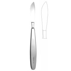 Nóż chirurgiczny typu LANGENBECK brzuszasty, dł. całk. 180 mm