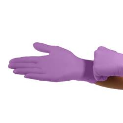 Rękawice nitrylowe - fioletowe - roz. XL - 100 szt.