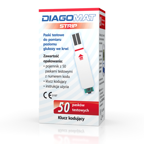 Diagomat STRIP paski do glukometru, 50 szt.