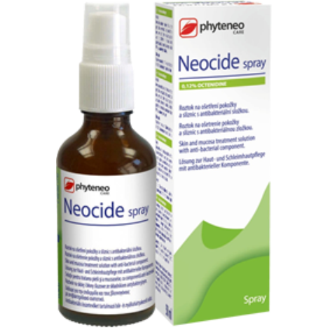 Neocide Spray Roztwór octenidyny na skórę i błony śluzowe 50 ml 