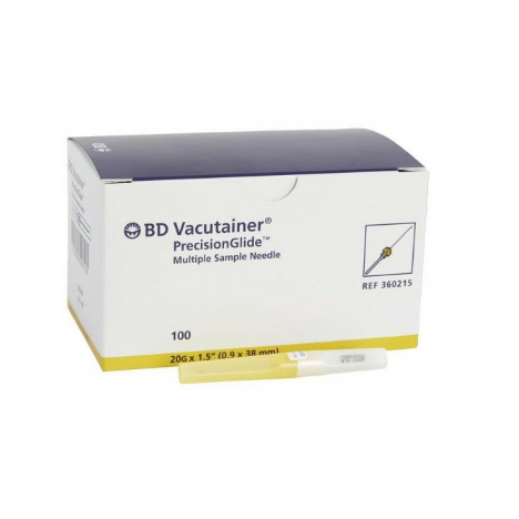 Igła systemowa BD Vacutainer 20G 0,9x38 PRECISION GLIDE, op. 100 szt 