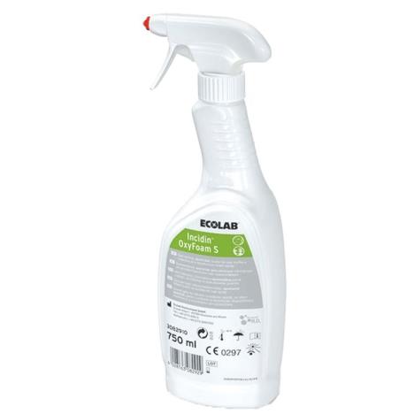 Incidin Oxy Foam, bezalkoholowy spray, dezynfekcja i mycie, 750 ml.