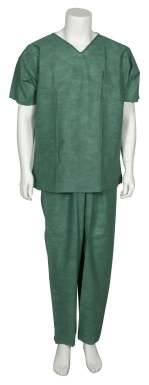Ubranie operacyjne Classic, zielone roz. XL - 1 szt.