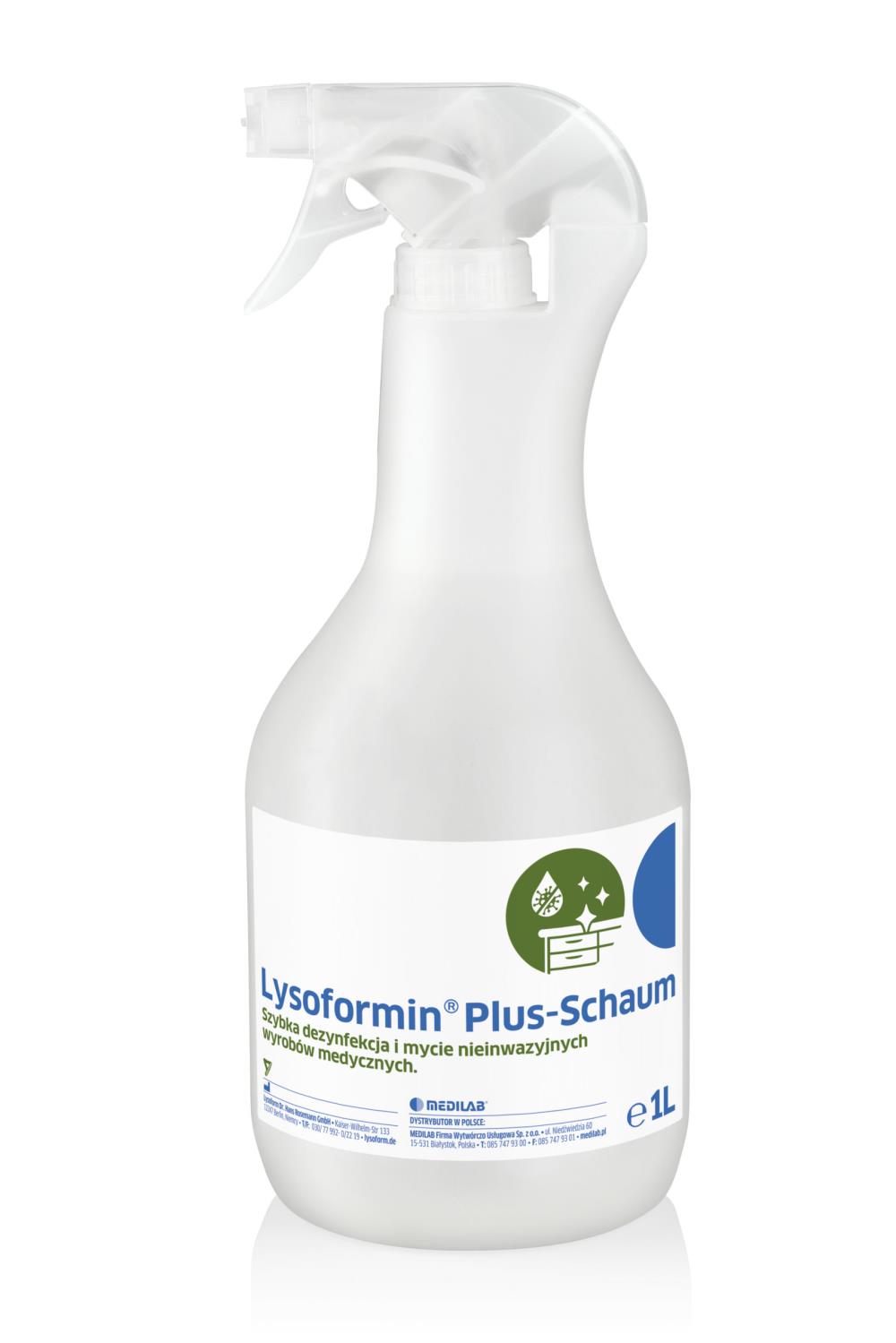 Lysoformin Plus-Schaum 5l bezalkoholowy preparat do dezynfekcji