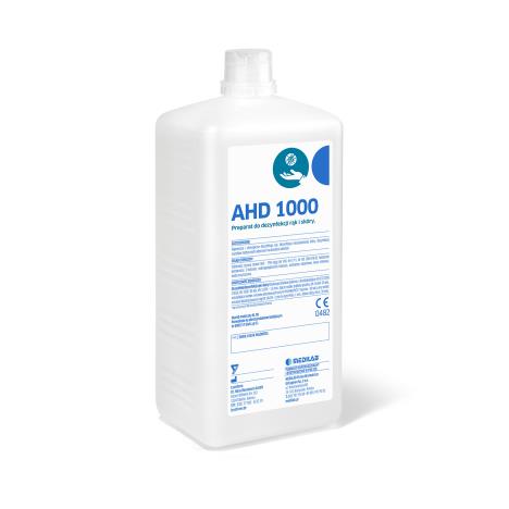AHD 1000 - alkoholowy płyn do higienicznej i chirurgicznej dezynfekcji rąk i skóry, 1L