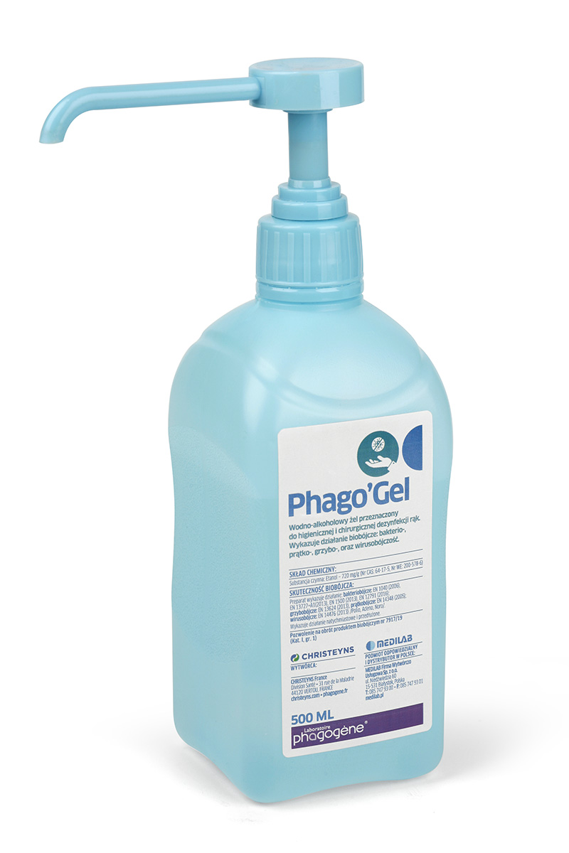 Phago'Gel wodno-alkoholowy preparat do dezynfekcji rąk, 100 ml 