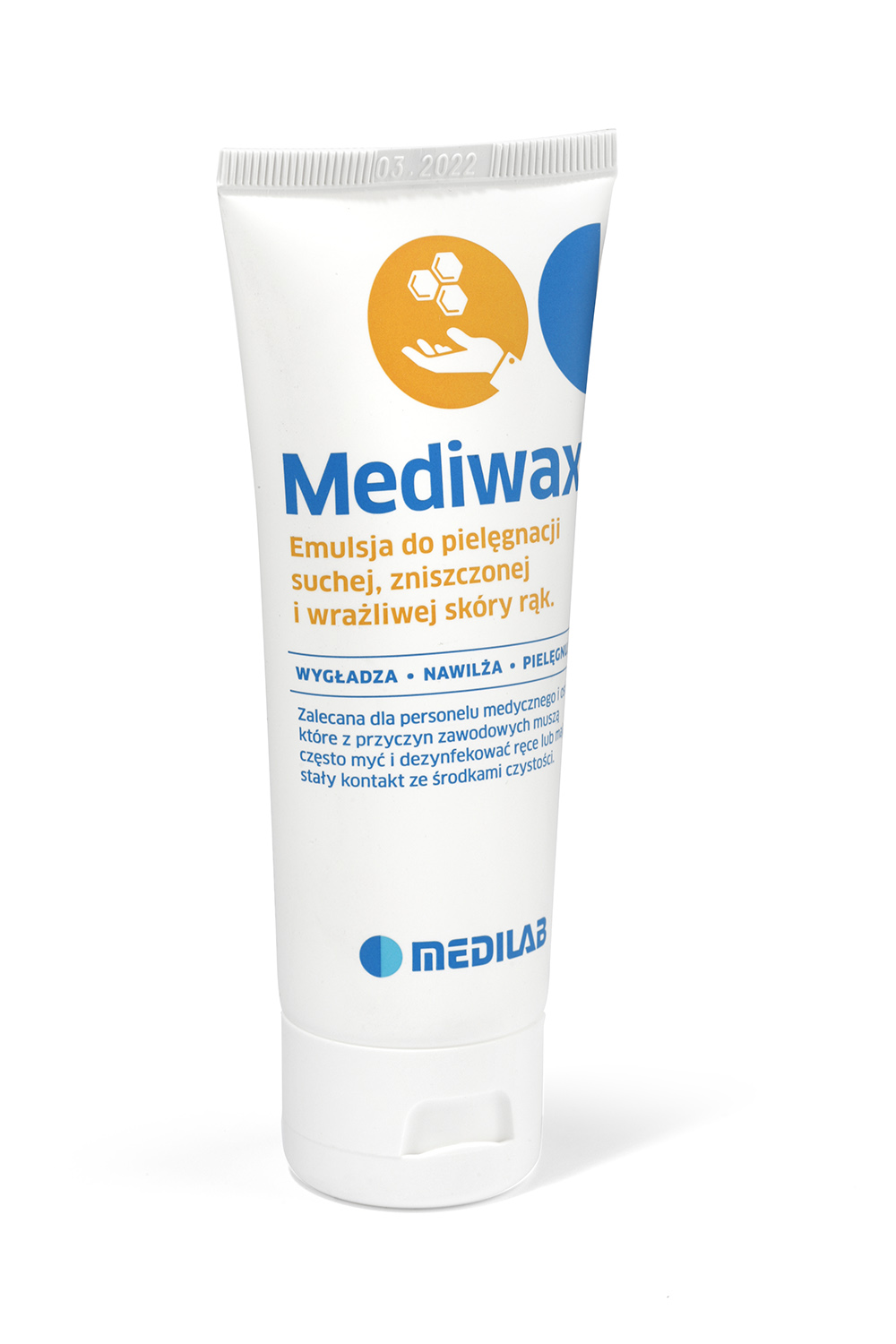 Emulsja na bazie wosku pszczelego Mediwax 75 ml (tuba)