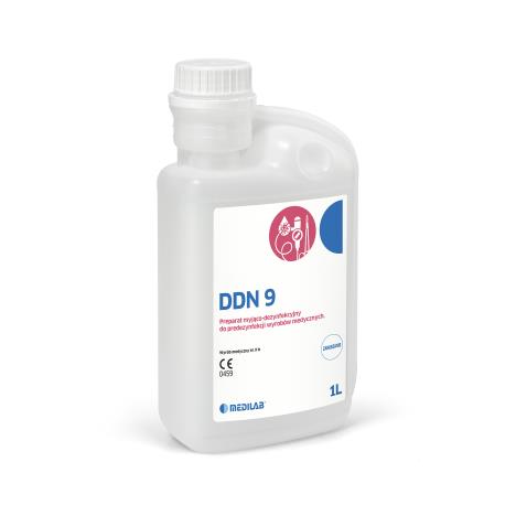 DDN 9 - preparat do manualnej dezynfekcji i mycia narzędzi i endoskopów, 1L